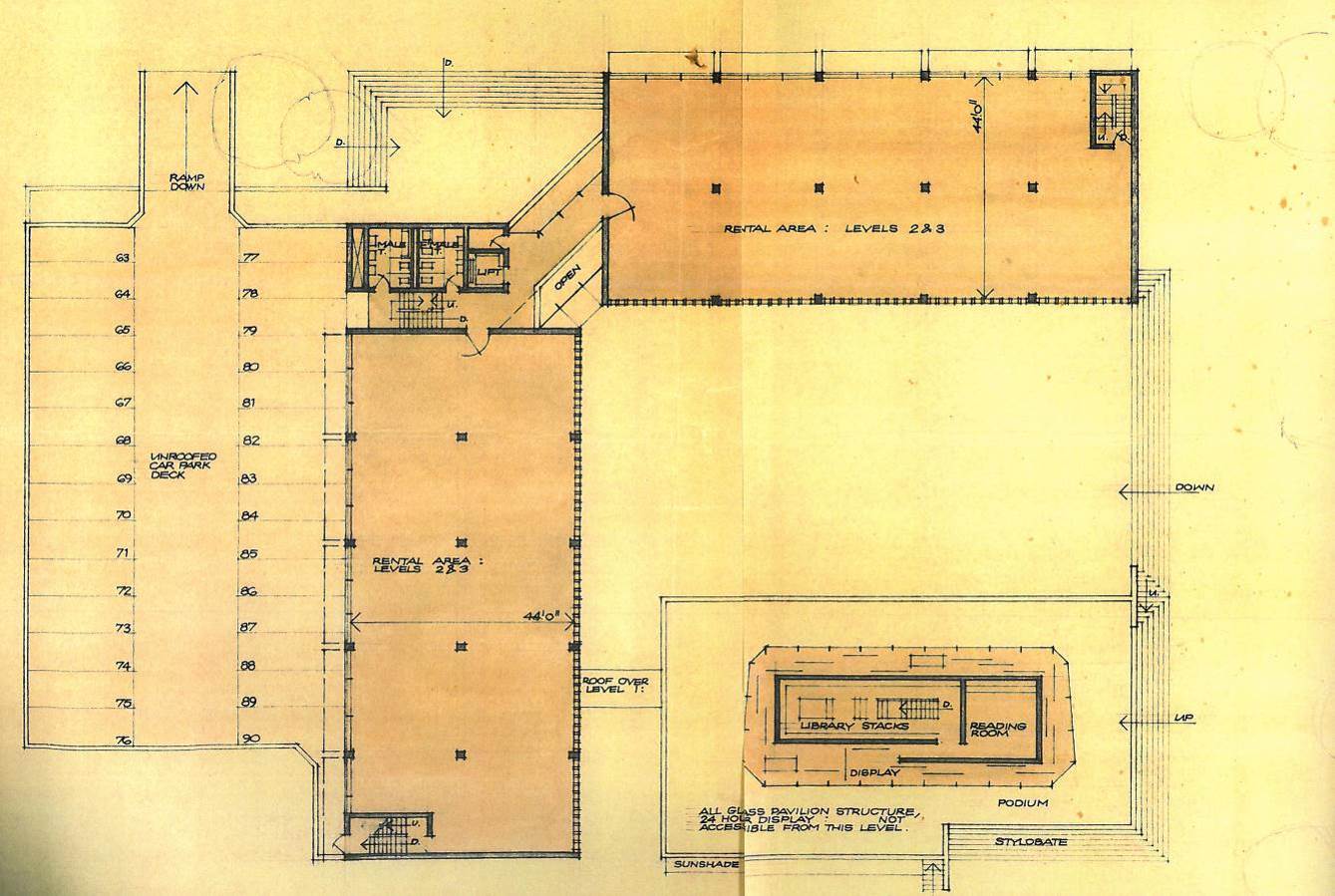Original plans of Churchill House